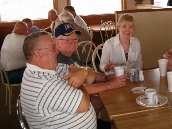 Delmer Jim and Linda O Breakfast